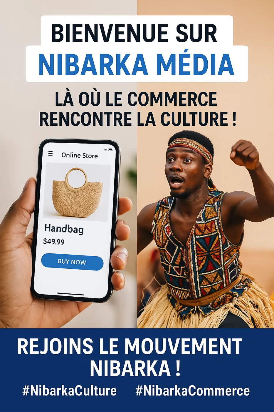 Bienvenue sur Nibarka Média, là où le commerce rencontre la culture