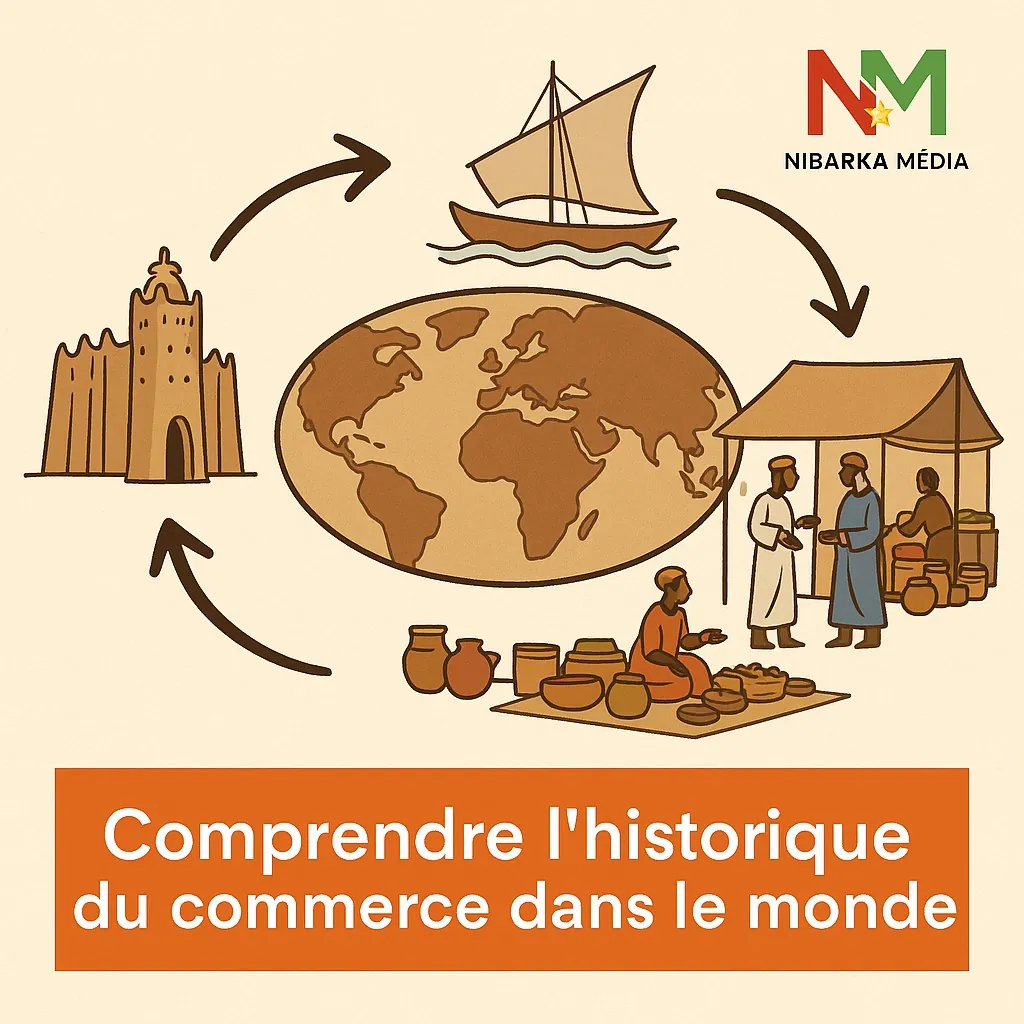 Du troc aux marchés numériques : comment le commerce a bâti nos civilisations.