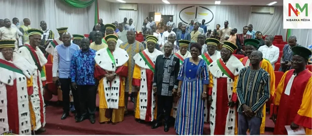 Justice au Burkina Faso : Sept nouveaux membres du Conseil Supérieur de la Magistrature (CSM) entrent officiellement en fonction.