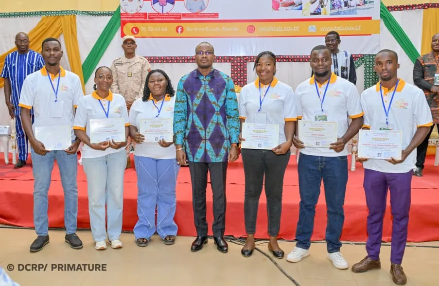 🇧🇫 Reconversion des diplômés : 250 jeunes désormais prêts à entreprendre.